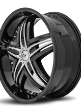 Diablo Blitz Wheel 22x9.5 Blank 40 73.1 Gloss Black                                     - G1-229BLNK4073B - Image 3